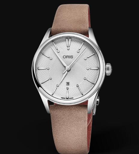 Review Oris Artelier Date Diamonds 33mm Replica Watch 01 561 7724 4051-07 5 17 33FC